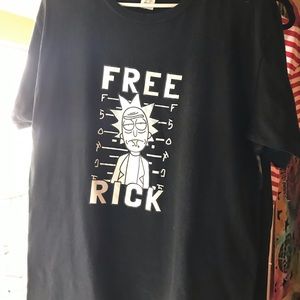 A rick and morty t-shirt
